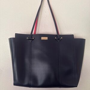 Kate Spade Navy Blue Leather Tote
